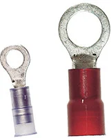 Navico Group - Ring Term 8ga 3/8in Red (2) - 230236