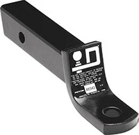 Horizon Global - Ball Mount - Blk - 2" Drop - 3/4" Rise - 40342