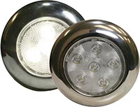 Seasense - Puck Light Led (3") Stainless Steel - 50023804