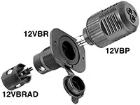 Navico Group - Connectpro Receptacle &plug - 12VCP