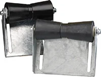 Tie Down Engineering - Keel Roller (5") W Panel Bracket - Black - 86430