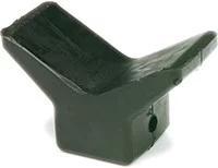 Seasense - Bow Stop (3") 1/2" - Black Rubber - 50080812
