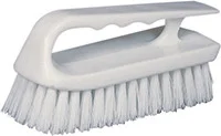 Star Brite - Scrub Brush W/curved Plastic Handle - 40027