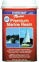 Itw Evercoat - Premium Marine Resin - Quart - 100553
