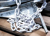 Tie Down Engineering - Polymer Chain W/ Shackles - 1/4" X 4' - 95215