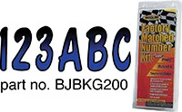 Hardline - Letter / Number Set - Red & Purple - REPUG200