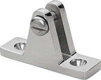 Whitecap Industries - Deck Hinge/bolt - 90 Degree - 6104C