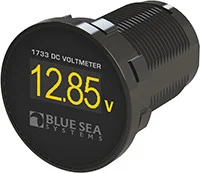 Navico Group - Meter Mini Oled Dc Voltage - 1733-BSS