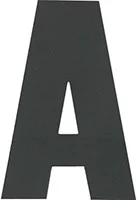 Hardline - Letter - White - G (10 Pack) - 3SCWPG
