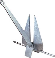 Tie Down Engineering - Danforth Standard Anchor - 9lb - 94012