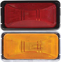Optronics - Sealed Clearance Light - Red - MC90RS