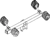 Ve-ve - Wobble Roller Assembly - Pair - T-980