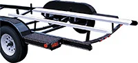 Tie Down Engineering - Self Cnter Bunk Glides - White - 2" X 4" - 86162