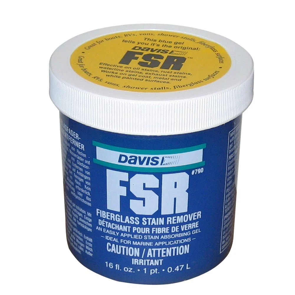 Davis Instruments FSR Fiberglass Stain Remover - 16oz – Marine Boat Replacement Part