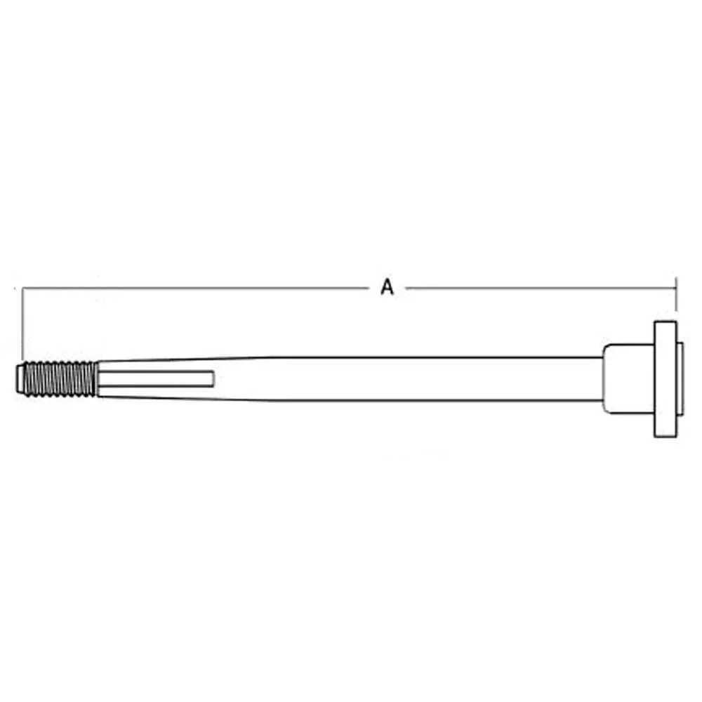 1-1/8" X 5" A.R.E Inboard Shaft System and Coupler Dual Taper WS2050A