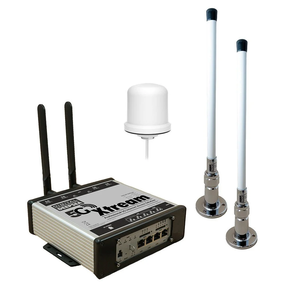 Digital Yacht 5G Xtream System w/3 Antennas & 7M Cable – Marine Electrical Replacement Part
