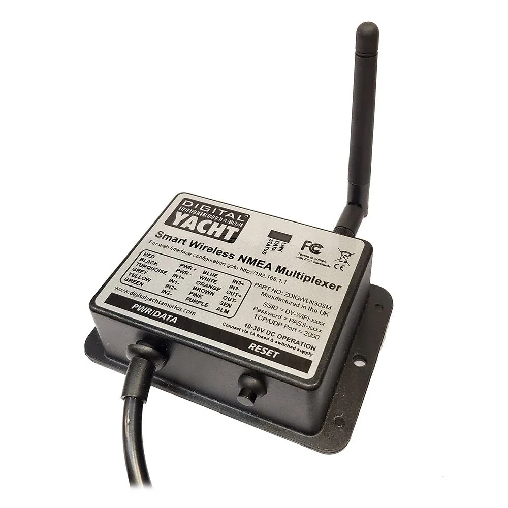 Digital Yacht WLN30 Smart Wireless NMEA Multiplexer – Marine Electrical Replacement Part