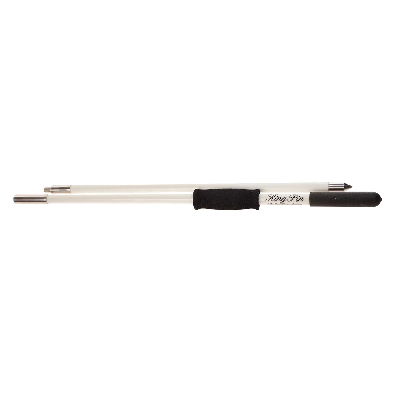 Panther Kpp100w King Pin Anchor Pole - 2 Piece, White, 10' - KPP100W