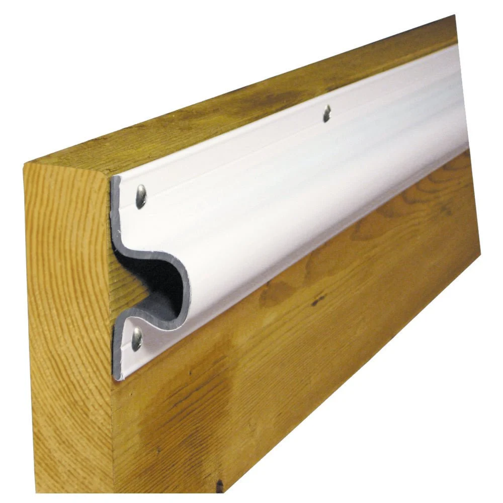 Dock Edge "C" Guard Economy PVC Profiles 10ft Roll - White – Marine Boat Replacement Part