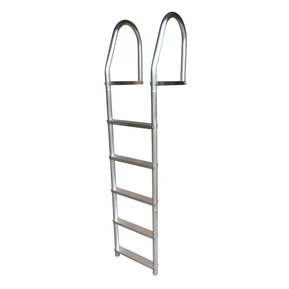Dock Edge Fixed Eco - Weld Free Aluminum 5-Step Dock Ladder – Marine Boat Replacement Part