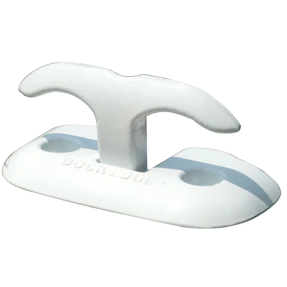 Dock Edge Flip Up Dock Cleat 6" White – Marine Boat Replacement Part