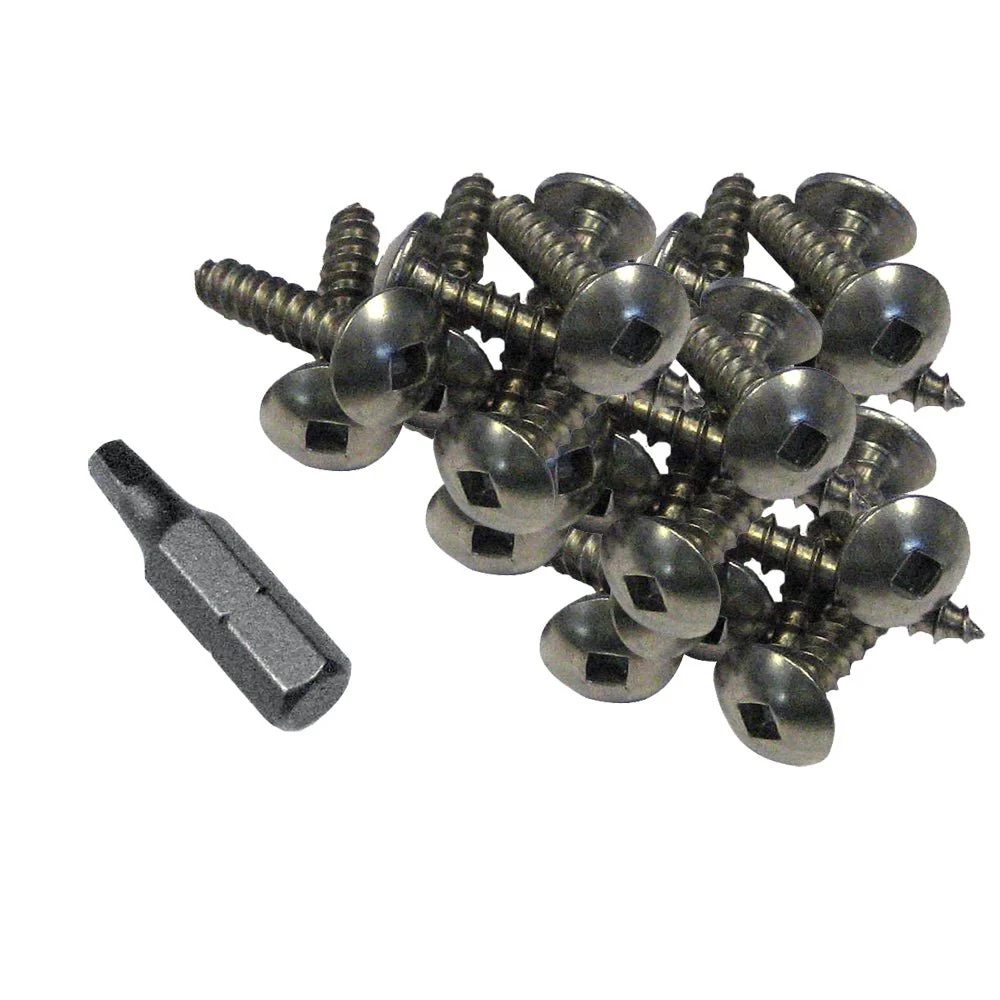 Dock Edge Stainless Steel Profile Fasteners 100 PCS 1" – Marine Boat Replacement Part