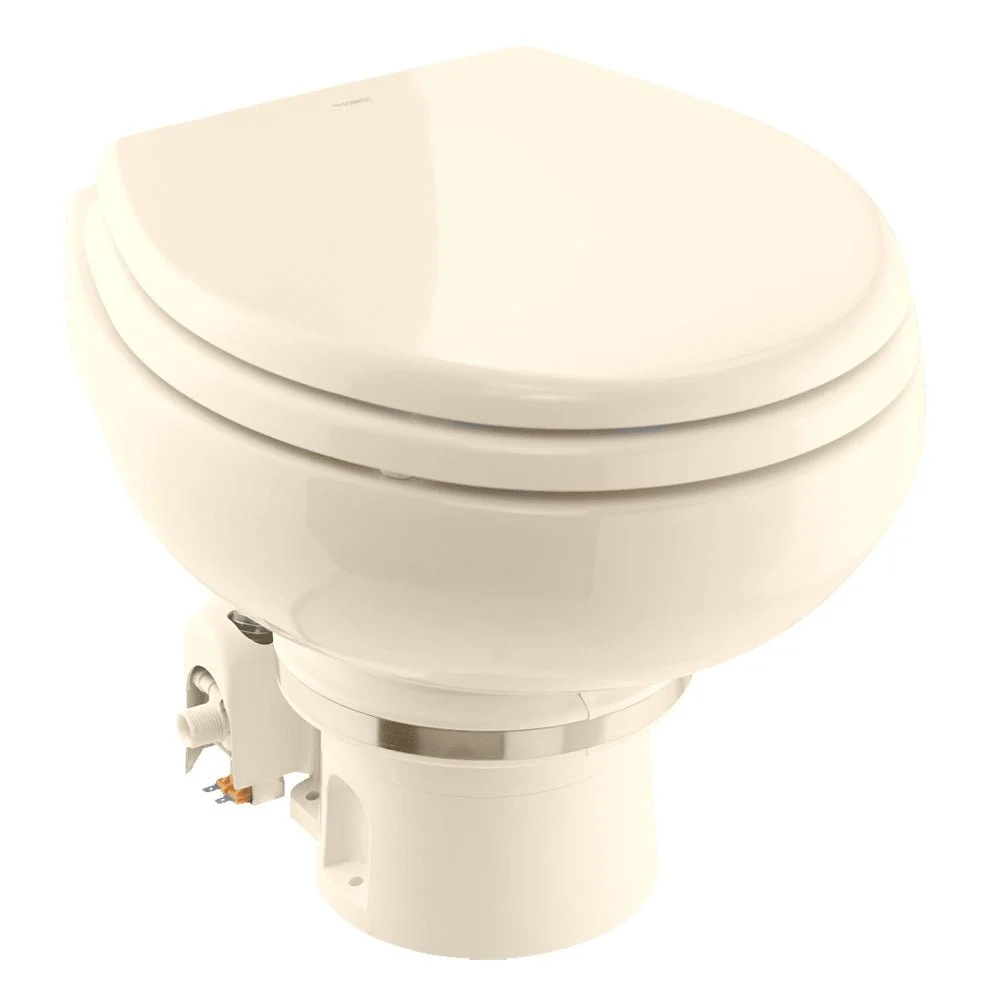 Dometic MasterFlush 7160 Bone Electric Macerating Toilet w/Orbit Base - Raw Water - 12V – Marine Engine Cooling Replacement Part