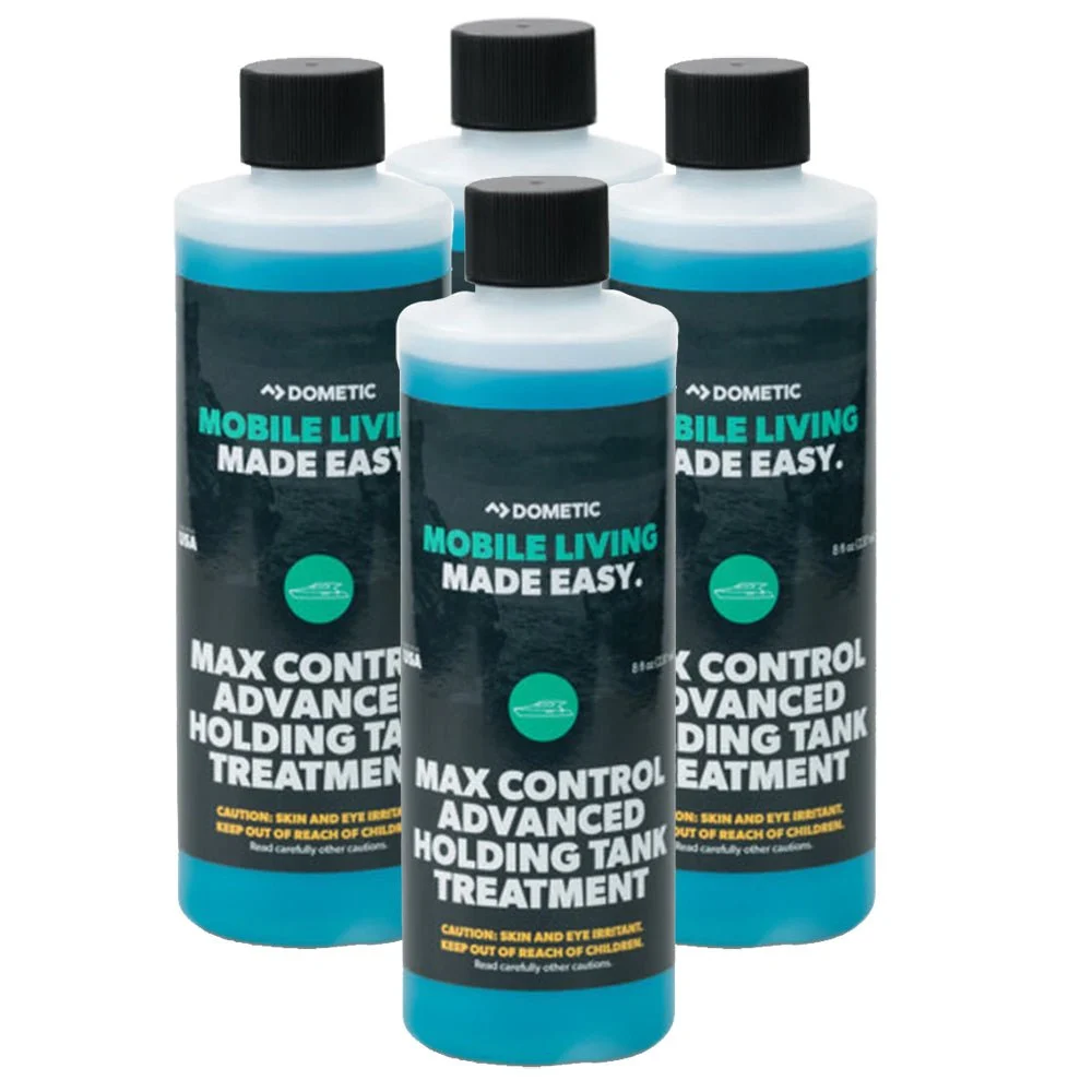 Dometic Max Control Holding Tank Deodorant - Four (4) Pack of 8oz Bottles – Marine Boat Replacement Part