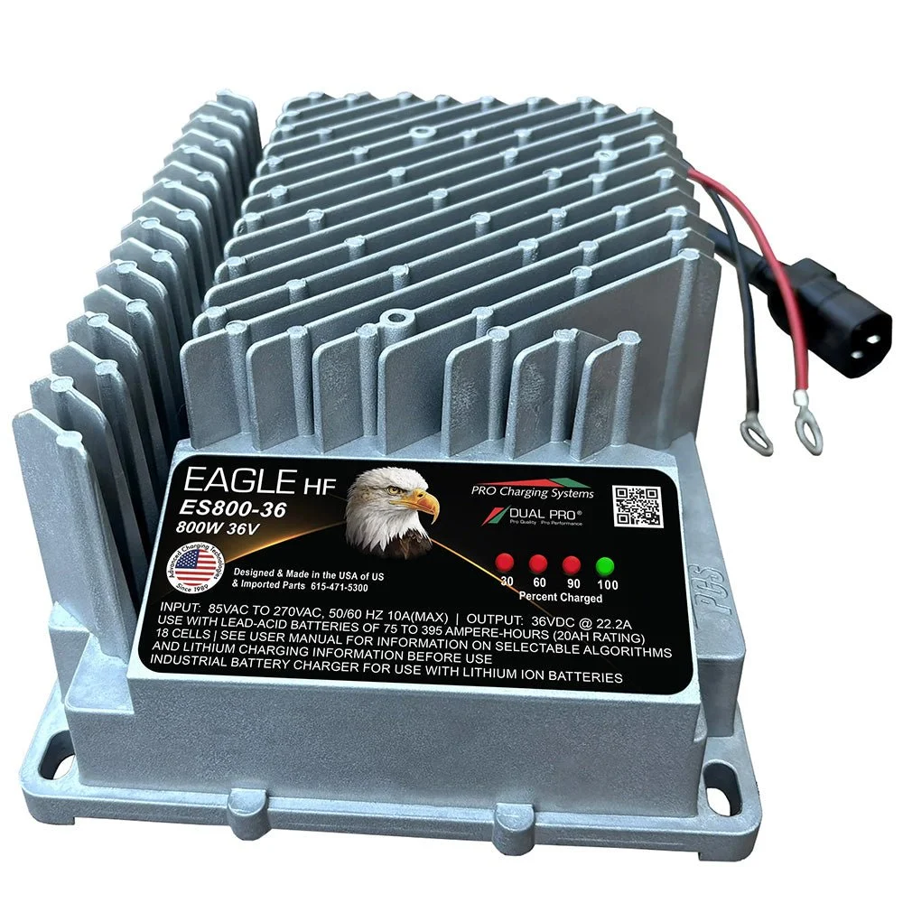 Dual Pro HF Eagle ES800 Series 36V Single Lithium Charger – Marine Electrical Replacement Part