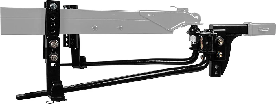 Reese 49913 Round Bar Weight Distribution Kit With Integrated Sway - 11,500 Lbs. Gtw - 49913