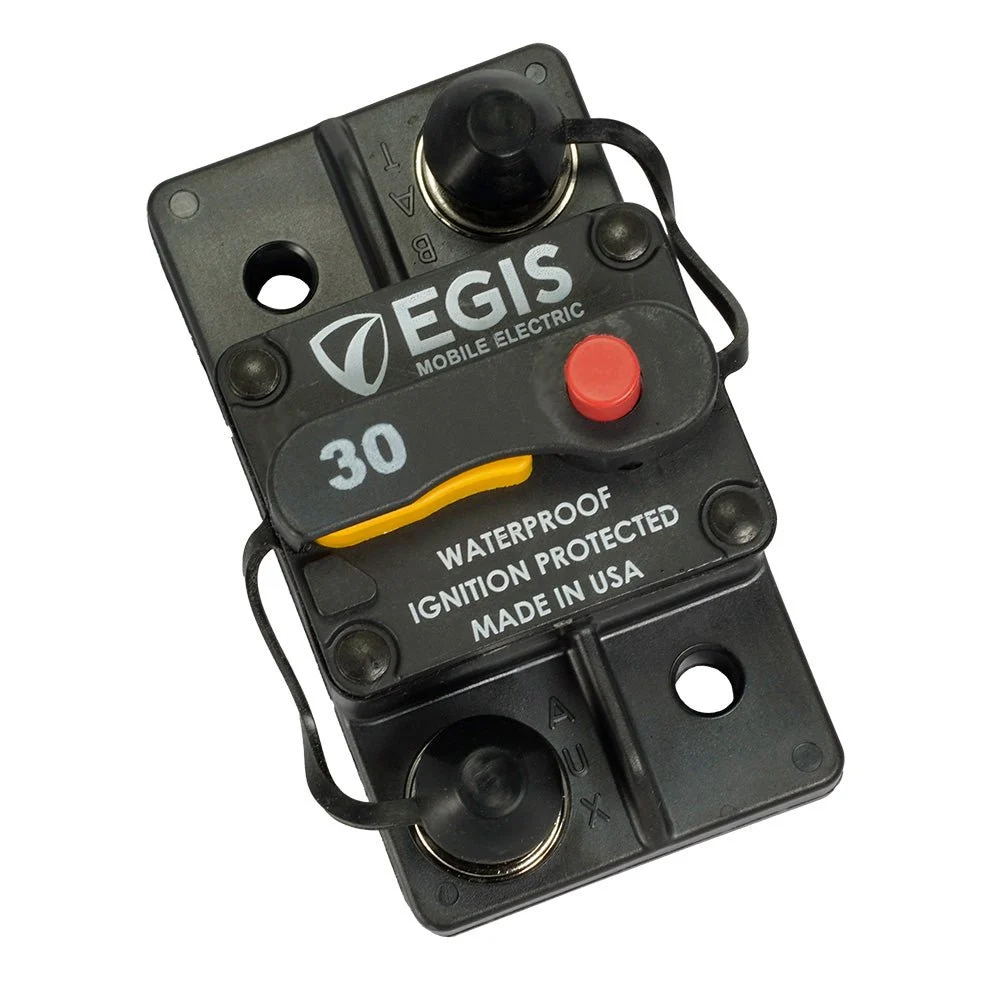 Egis Mobile Electric Egis 30A Surface Mount Circuit Breaker - 285 Series – Marine Boat Replacement Part