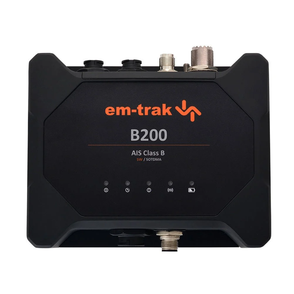 em-trak B200 Class B AIS Transceiver - 5W SOTDMA w/Battery Backup – Marine Boat Replacement Part