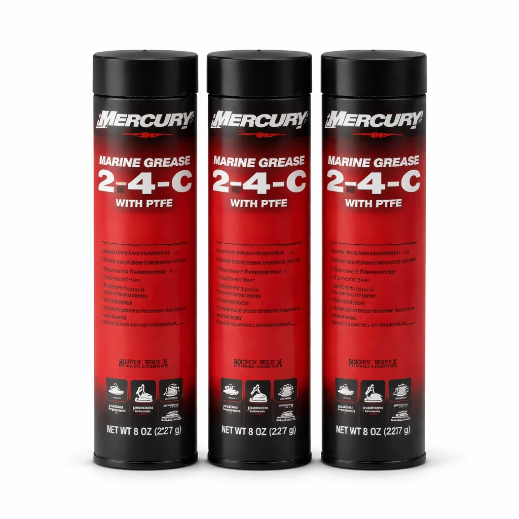 Mercury MerCruiser Quicksilver Lubricant 3-Cartridge Pack 802861A1