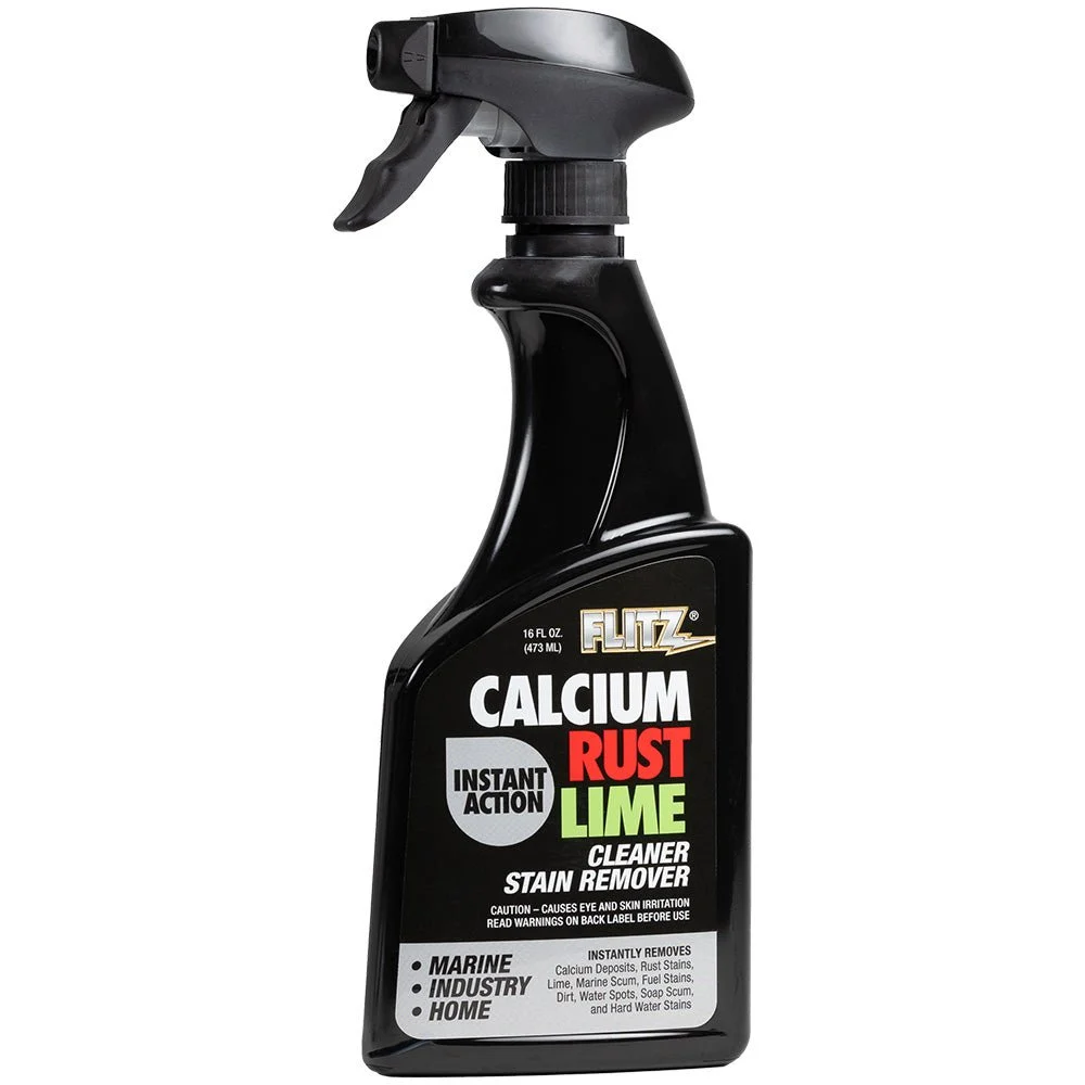 Flitz Instant Calcium, Rust & Lime Remover - 16oz Spray Bottle – Marine Boat Replacement Part