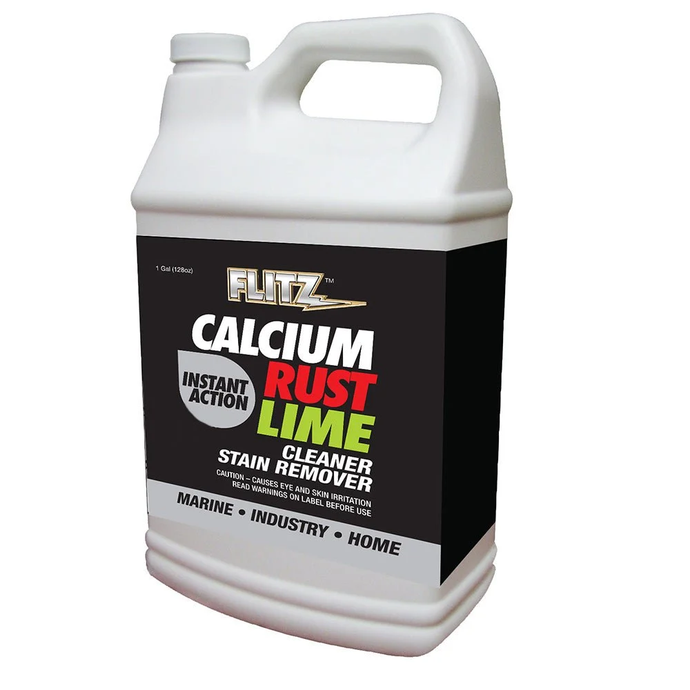 Flitz Instant Calcium, Rust & Lime Remover - Gallon Refill – Marine Boat Replacement Part