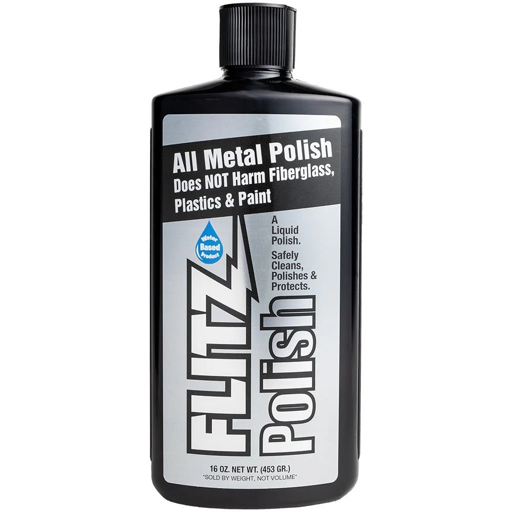 Flitz Polish - Liquid - 16 oz. Bottle – Marine Boat Replacement Part