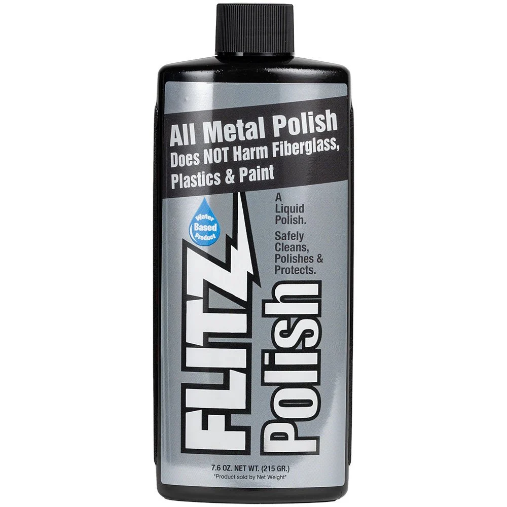 Flitz Polish - Liquid - 7.6 oz. Bottle – Marine Boat Replacement Part