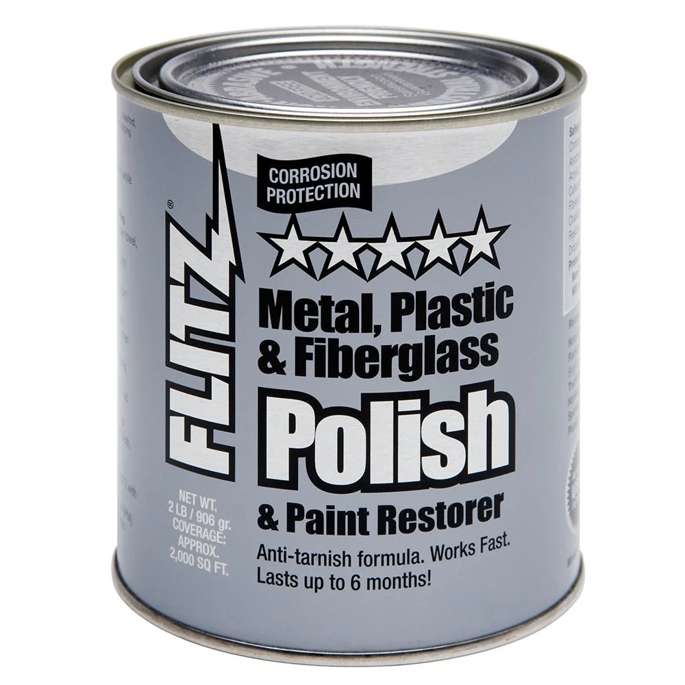 Flitz Polish - Paste - 2.0 lb. Quart Can – Marine Boat Replacement Part