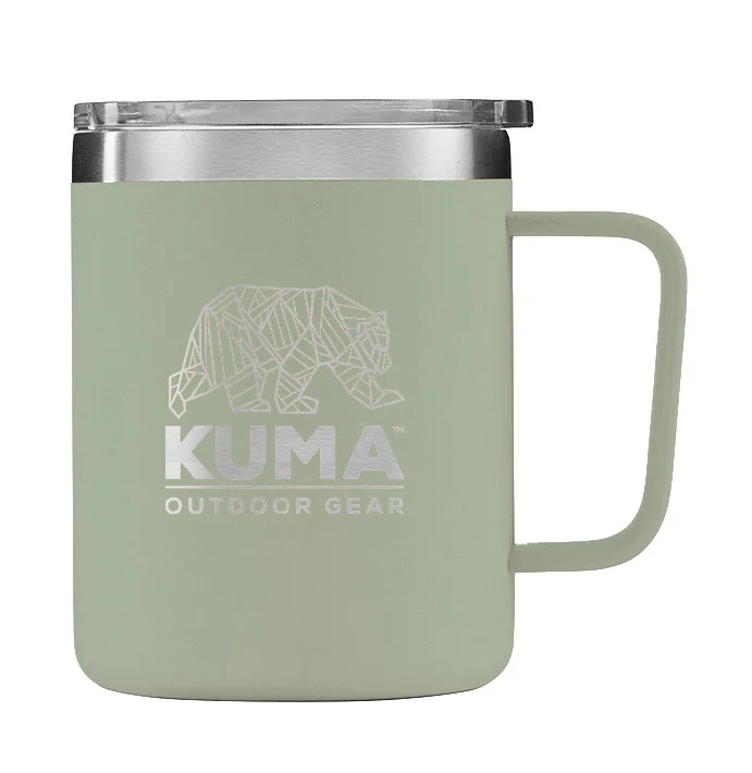 Kuma 204-km-tm-sg Travel Mug - 12 Oz., Sage - 204-KM-TM-SG