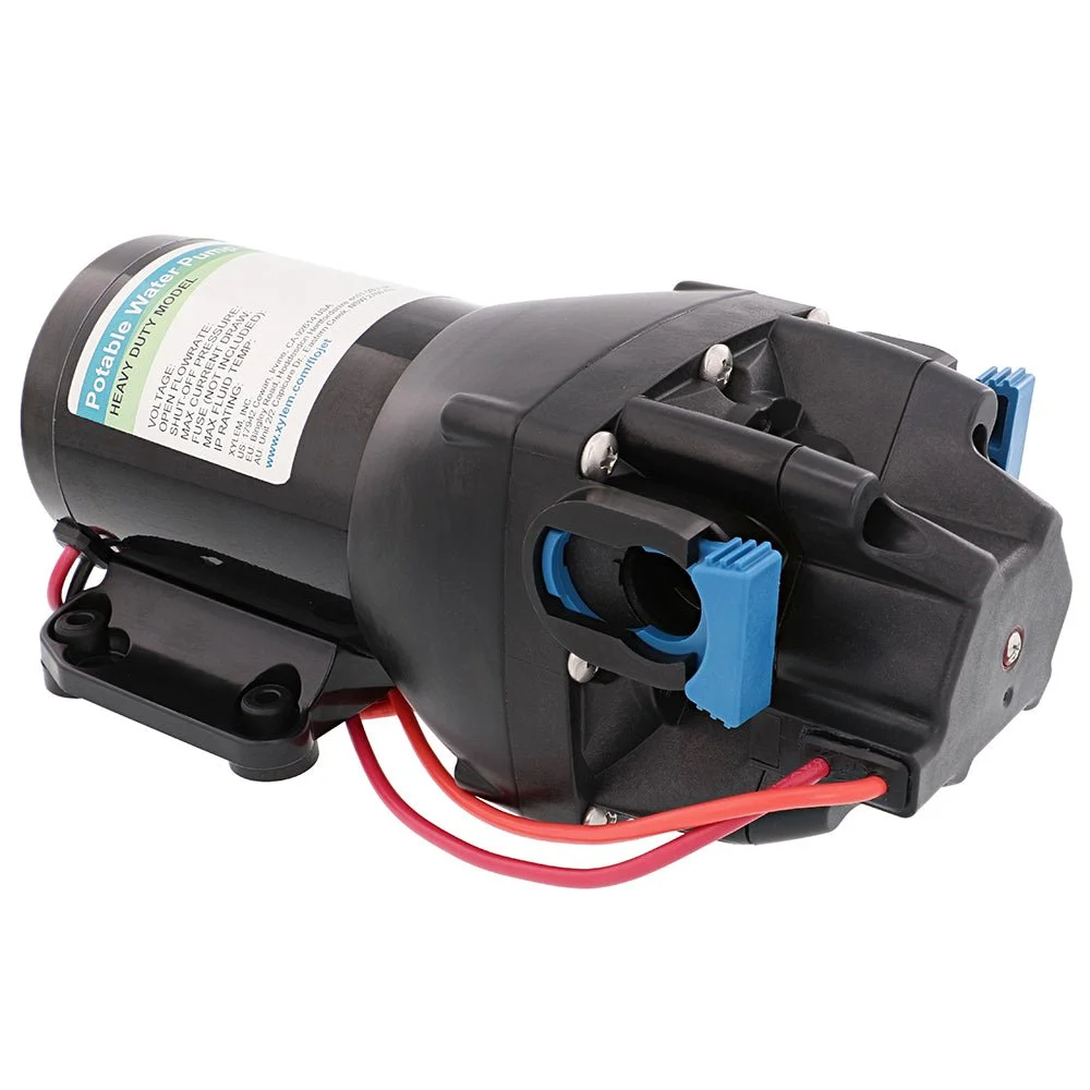 Flojet Heavy Duty RV Water Pump w/Strainer - 12V - 3GPM - 50PSI – Marine Engine Cooling Replacement Part