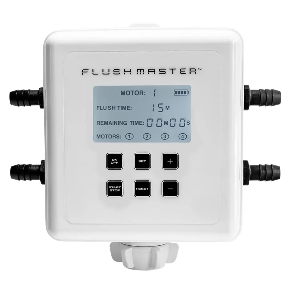 Flushmaster Outboard Outboard Flushing System - 4 Outlet w/Four 9' Hose Kits