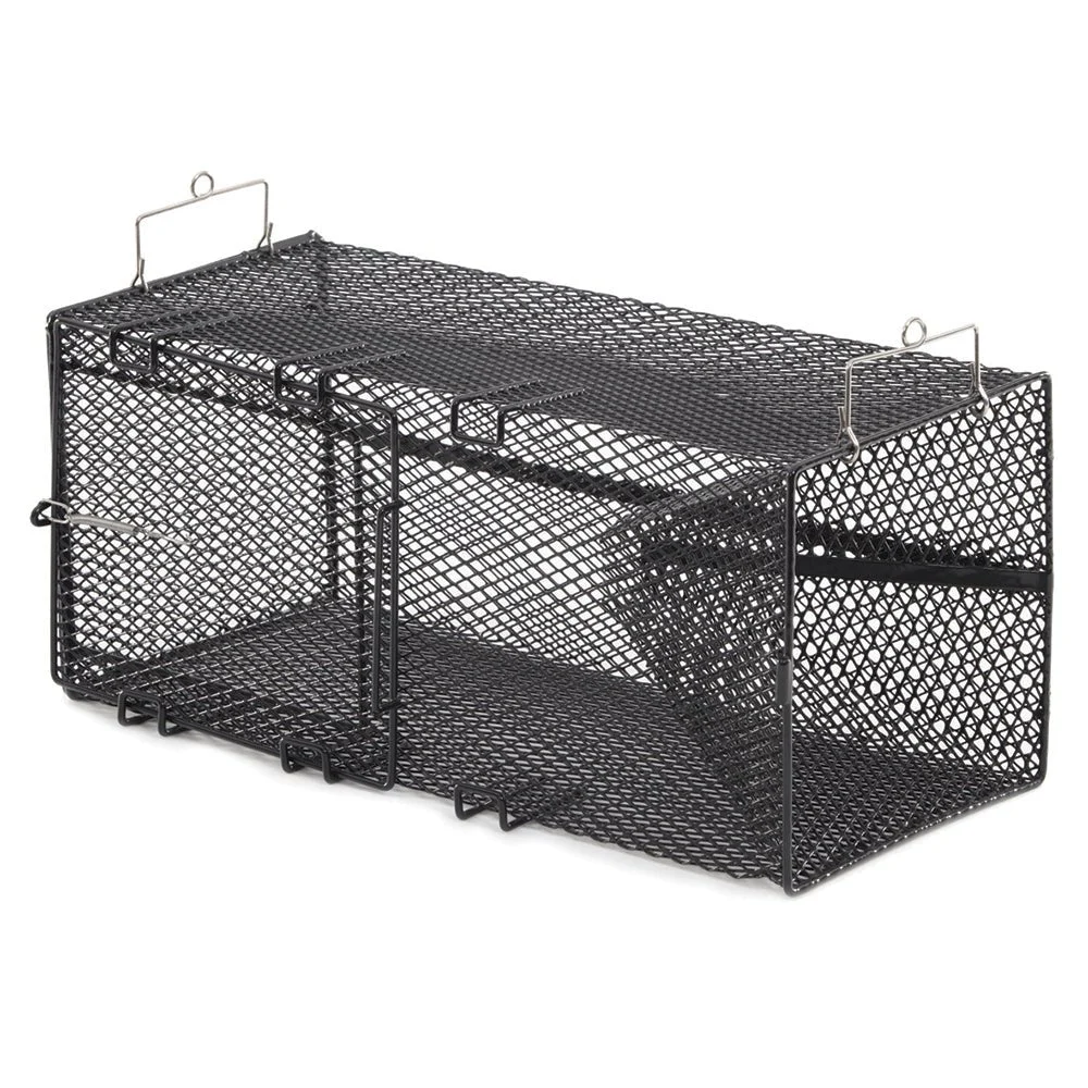 Frabill Black Pinfish Rectangular Trap - 18" x 12" x 8" – Marine Boat Replacement Part