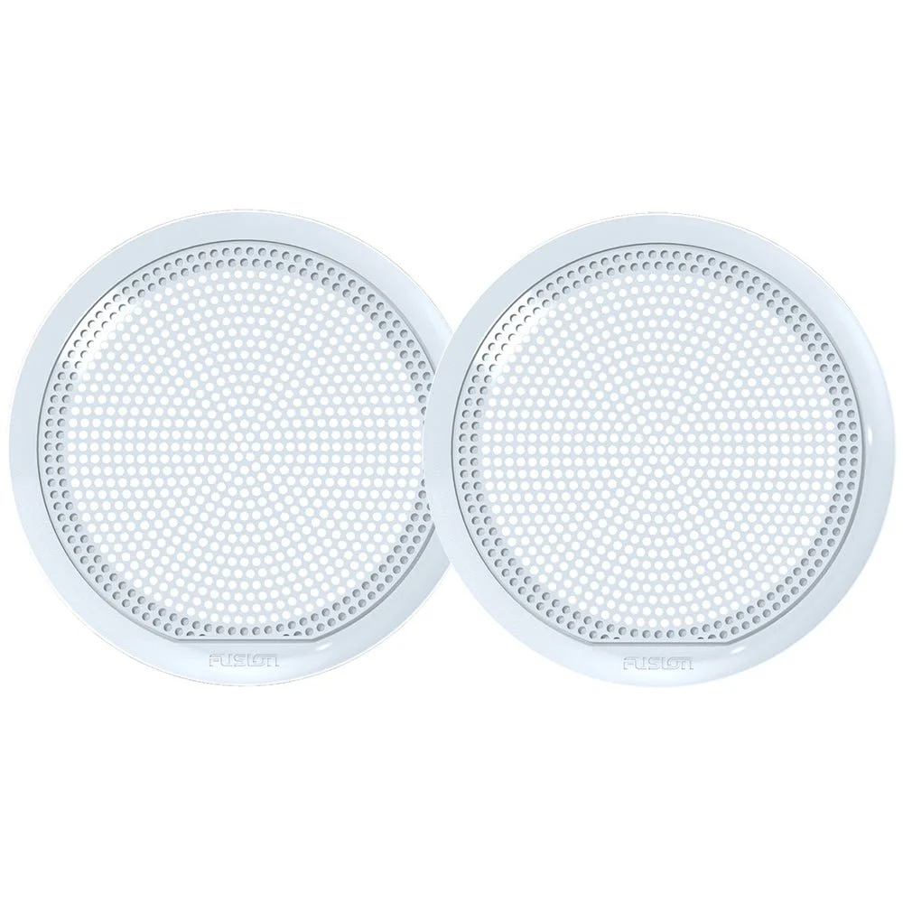 Fusion EL-X651W 6.5" Classic Grill Covers - White f/ EL Series Speakers – Marine Boat Replacement Part