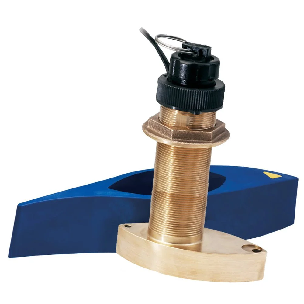 Garmin B744VL Long Stem Bronze Thru-Hull Depth/Temp/Speed w/FB - 8 Pin – Marine Boat Replacement Part