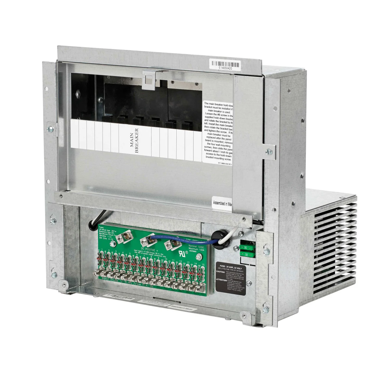 Parallax 5365 50a Power Center With 65a Converter - 5365