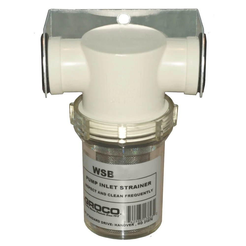 Groco 3/4" Fresh Water Strainer w/#304 SS Basket – Marine Engine Cooling Replacement Part