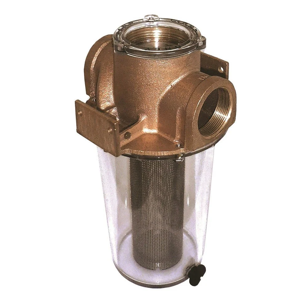 Groco ARG-1000 Series 1" Raw Water Strainer w/Stainless Steel Basket – Marine Engine Cooling Replacement Part
