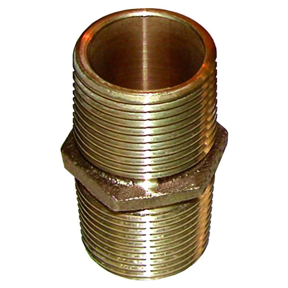 Groco Bronze Pipe Nipple - 3" NPT – Boat Pump & Plumbing Part