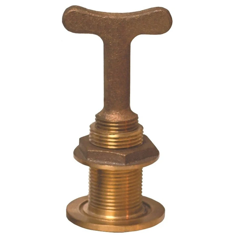 Groco Garboard Drain w/Inside T-Handle Plug – Boat Pump & Plumbing Part