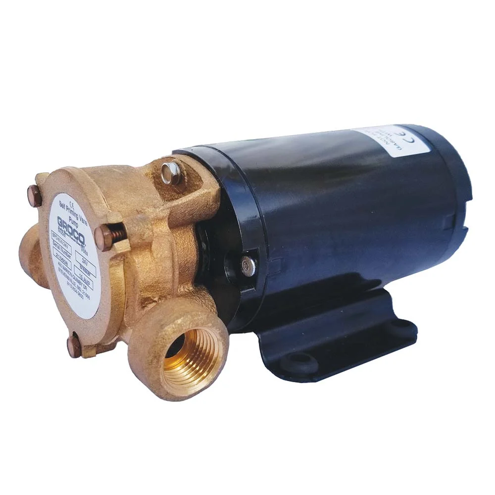 Groco Heavy Duty Positive Displacement Vane Pump - 24V – Marine Boat Replacement Part
